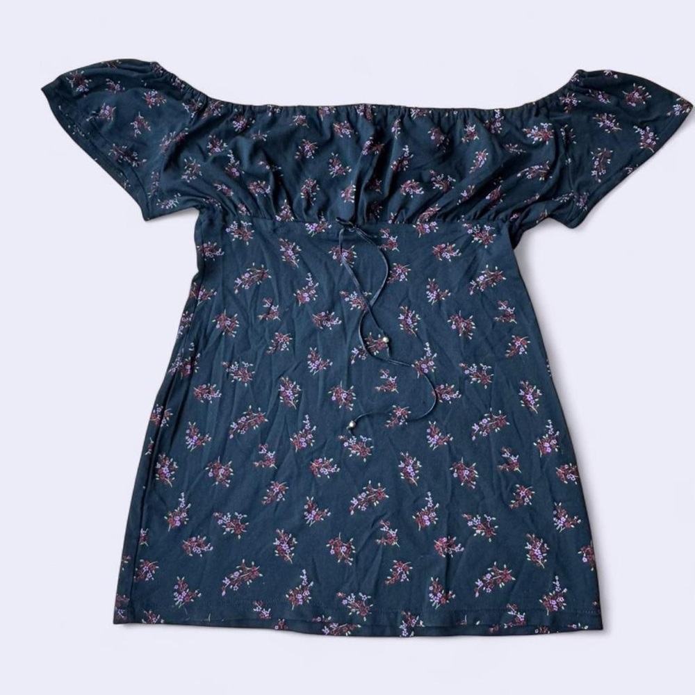 Floral Off-Shoulder Top vintage